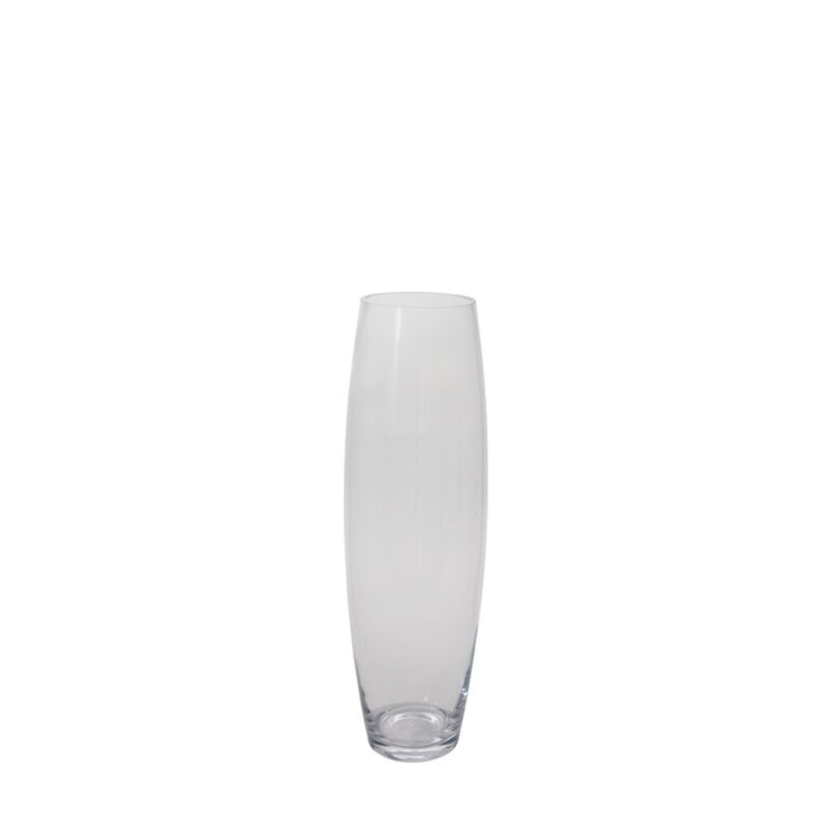 Tall Mouth Blown Glass Vases