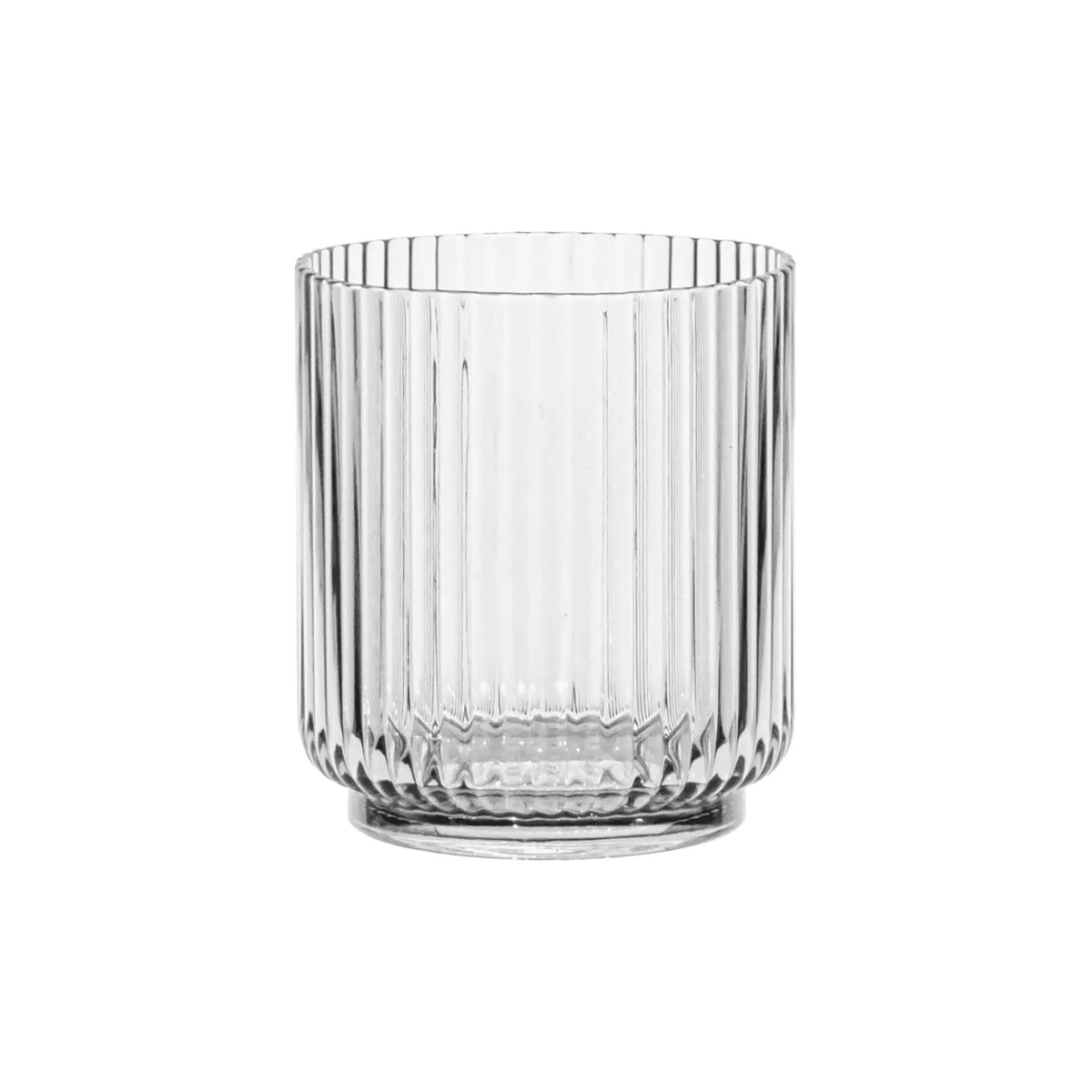 Ribbed Plastic Drink Ware