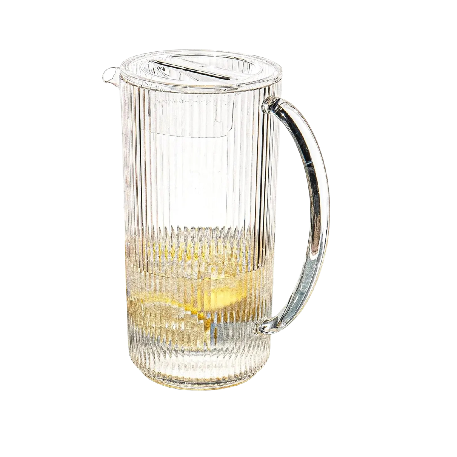 Ribbed Plastic Drink Ware