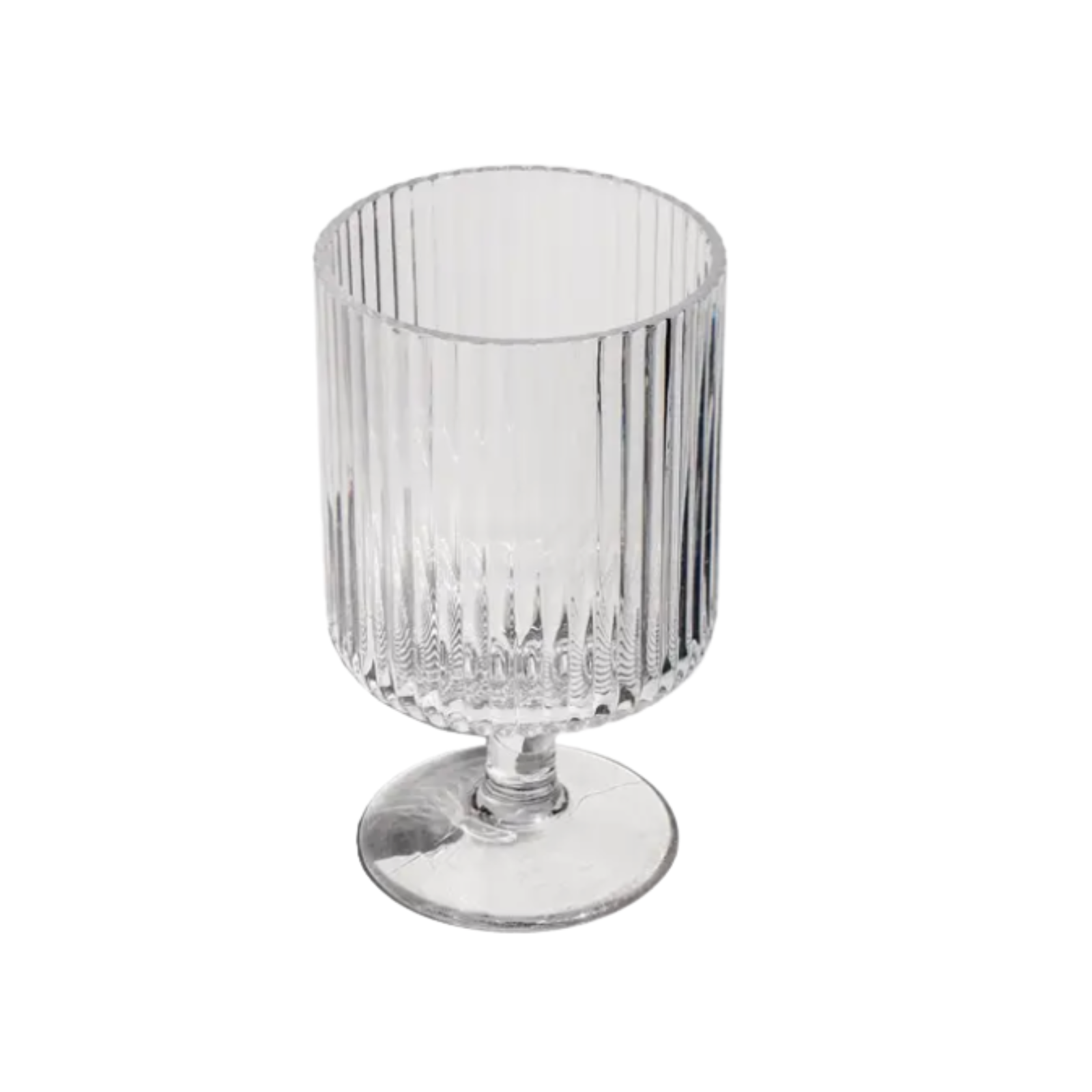 Ribbed Plastic Drink Ware