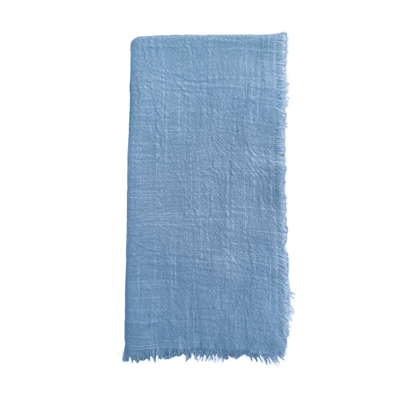 Cotton Gauze Fringe Linen Napkins (Set of 4)