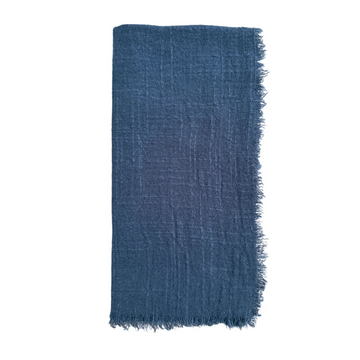 Cotton Gauze Fringe Linen Napkins (Set of 4)