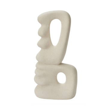 Sandy Ceramic Sculpture