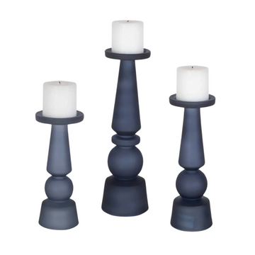 Glass Pillar Set