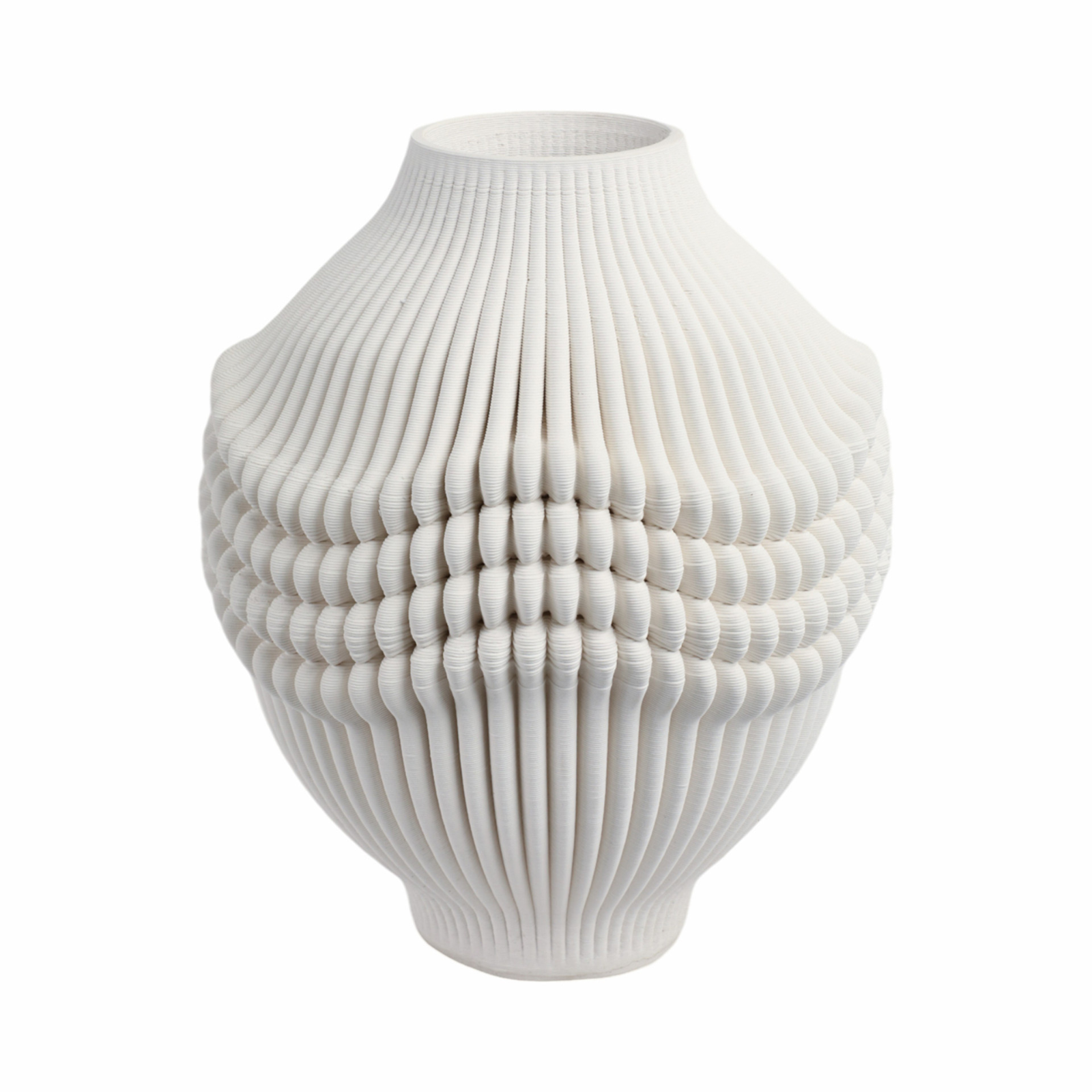 Colton 3D Printed Porcelain Vase