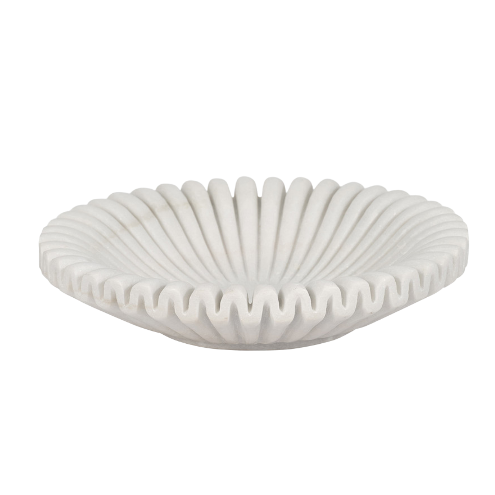 Pleated Marble Bowl