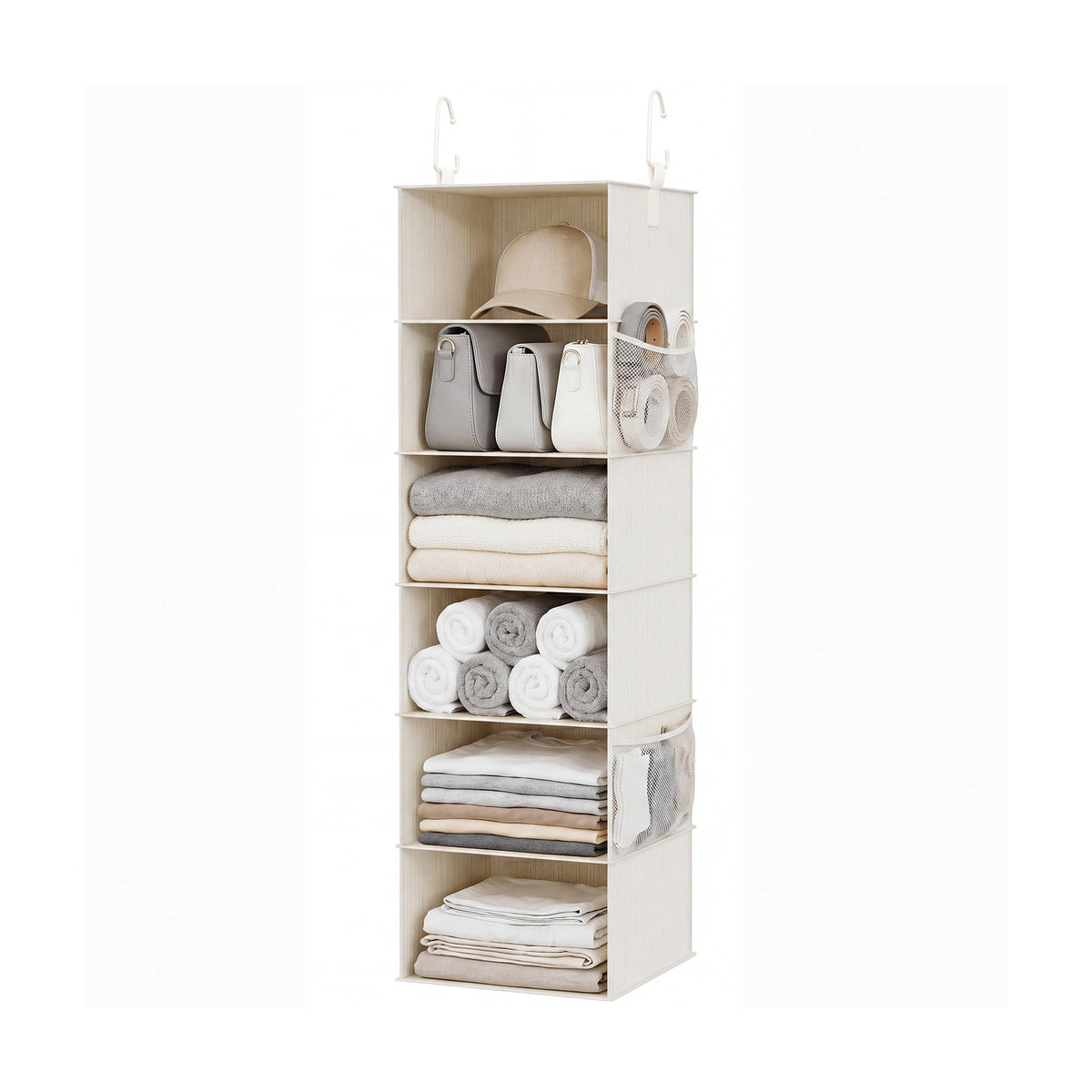 6-Shelf Hanging Closet Organizer