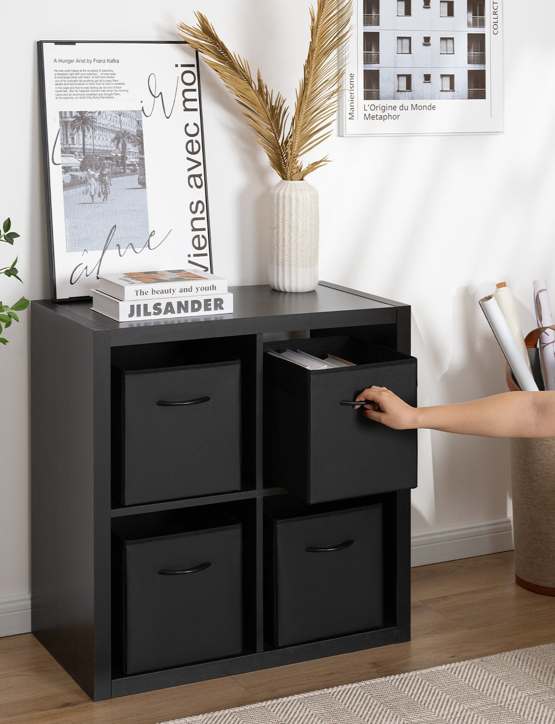 Cube Organizer Baskets, Small and Medium