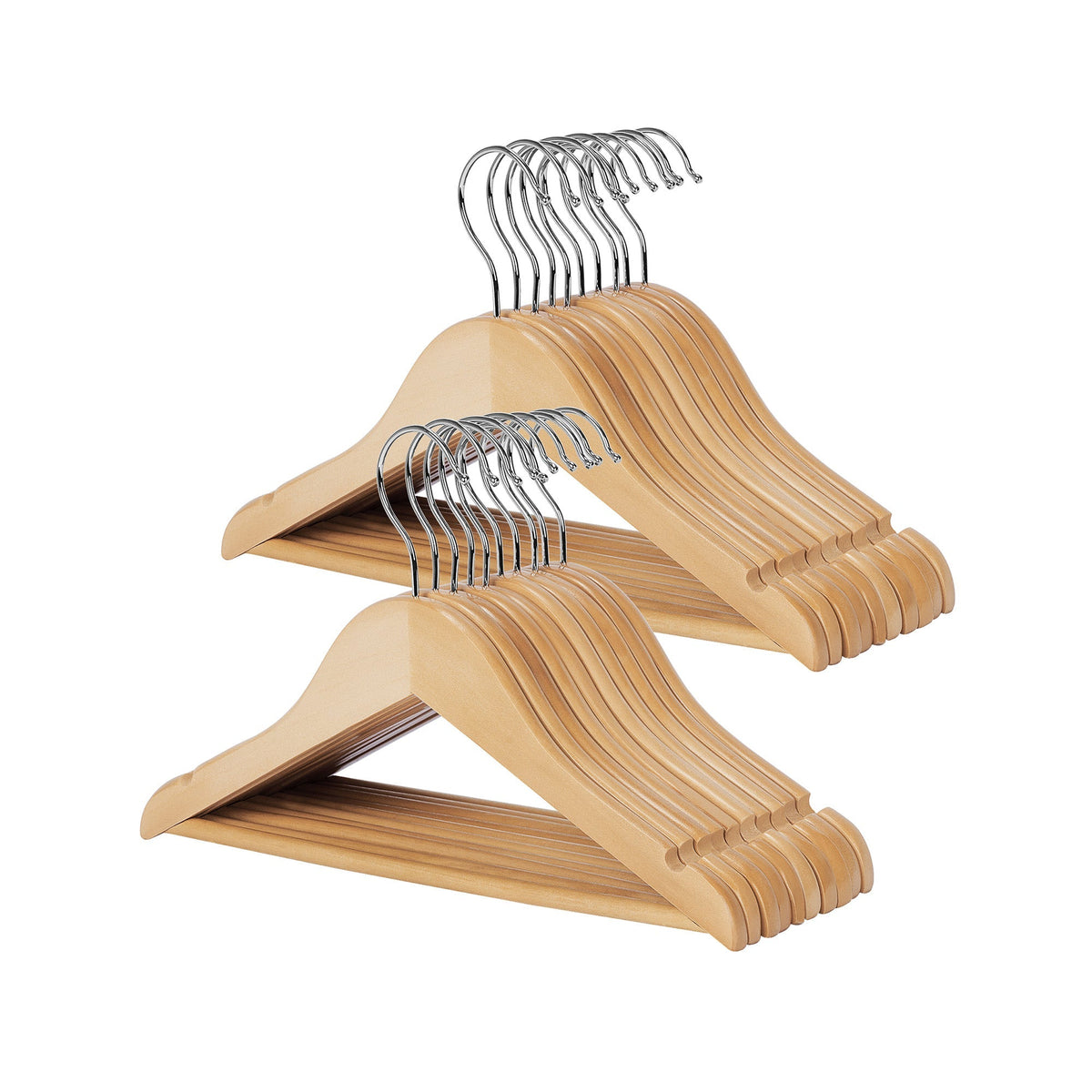 Baby Hangers, Maple Wood Clothes Organizer for Toddler