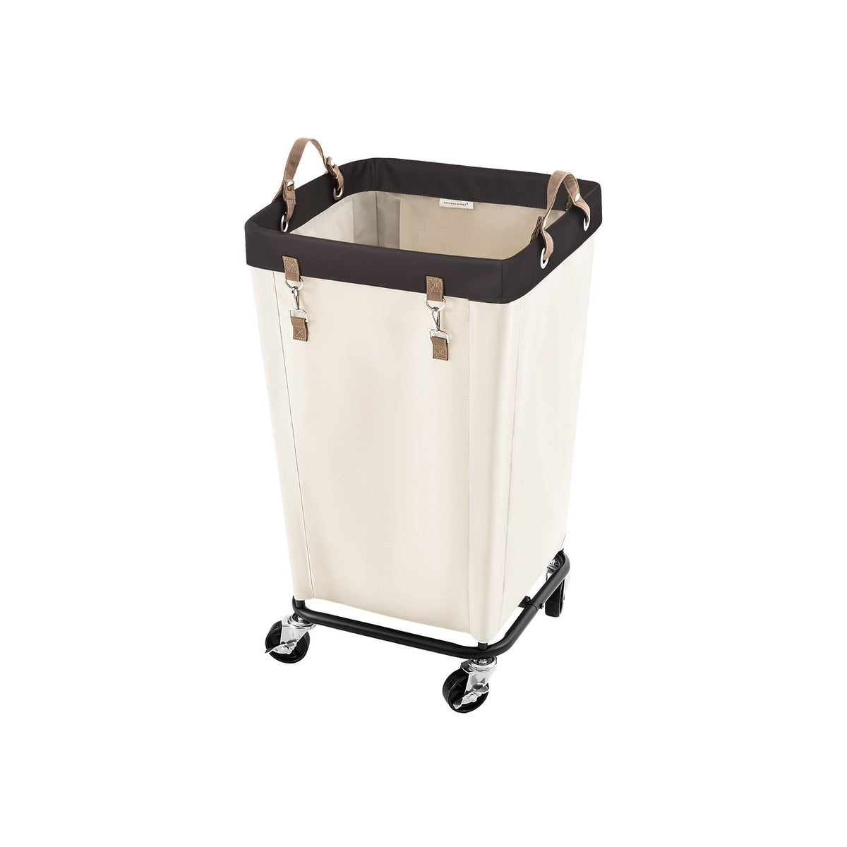 Rolling Laundry Basket with Wheels