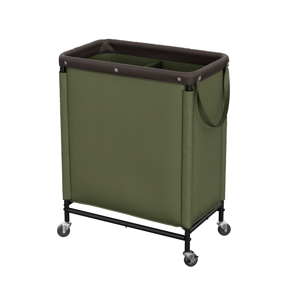 Rolling Laundry Sorter Cart with Removable Liner Bag, 90L-120L
