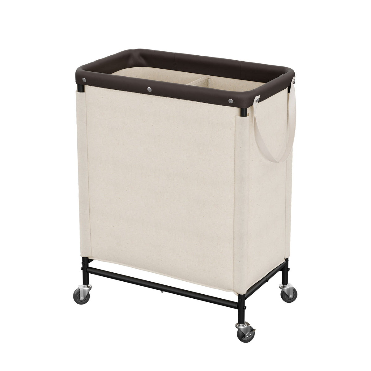 Rolling Laundry Sorter Cart with Removable Liner Bag, 90L-120L