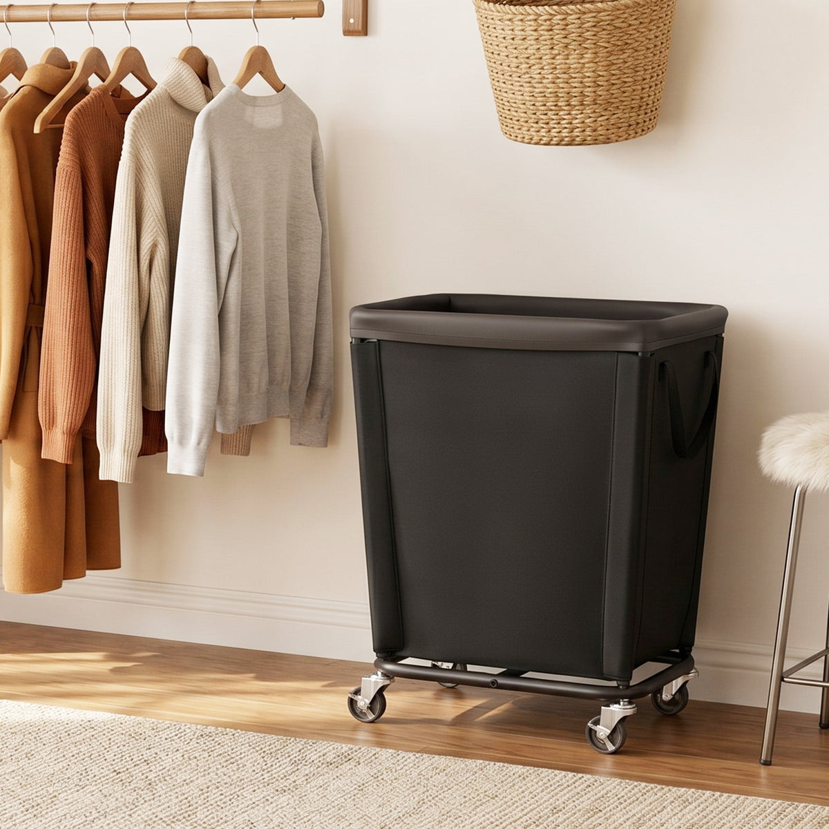 Laundry Hamper with Wheels, 150L-290L