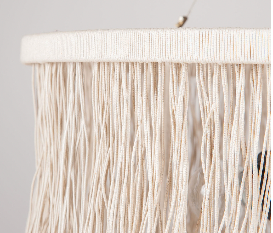 Bryer Fringe Drum Chandelier