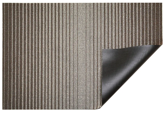 Domino Stripe Shag Doormat 18¡å x 28¡å