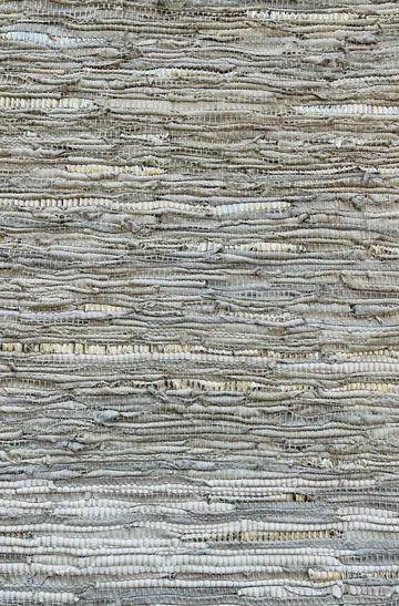 Indy Home Leather & Metallic Rug