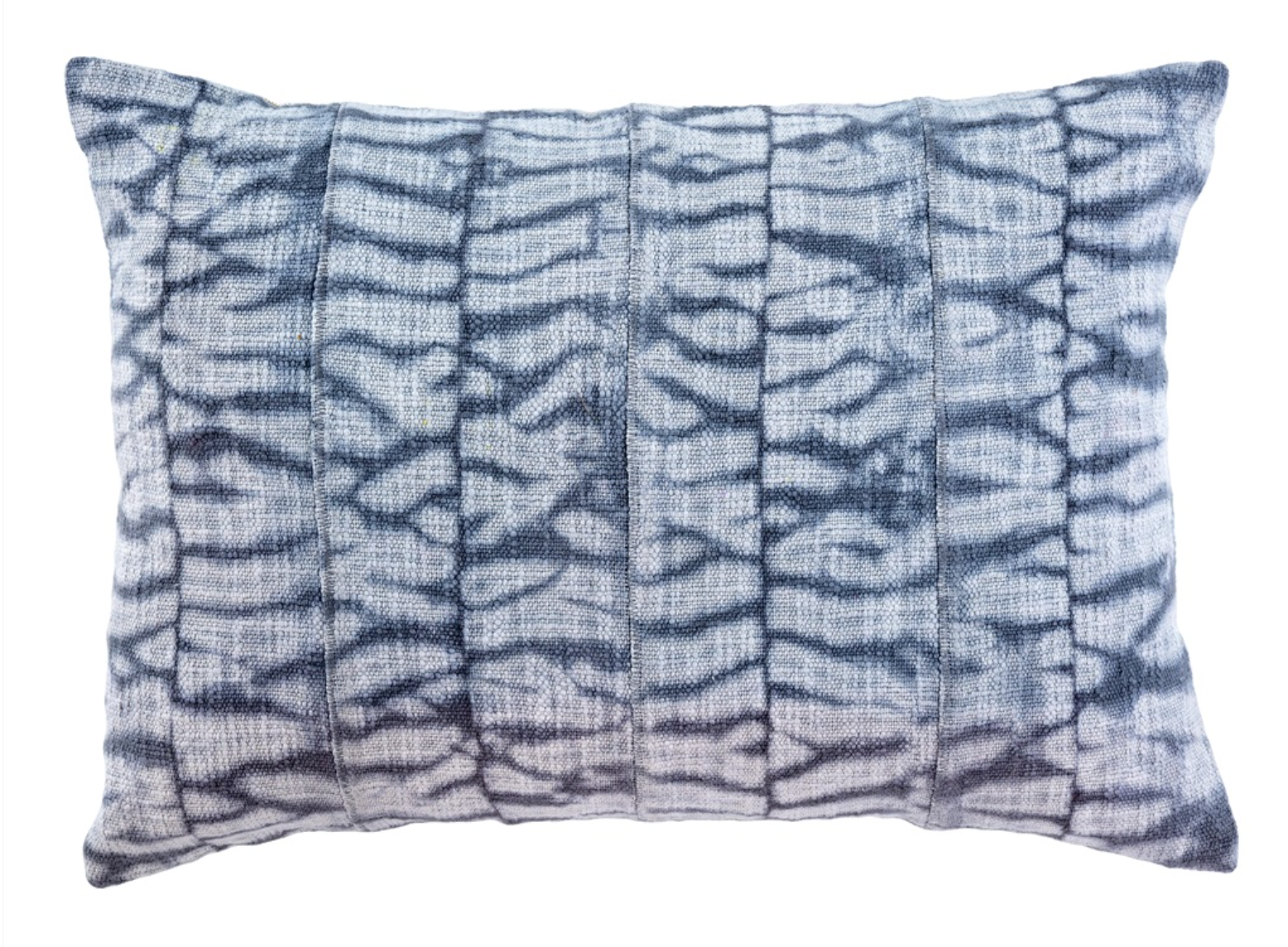 Tie-Dye Patchwork Lumbar Pillow