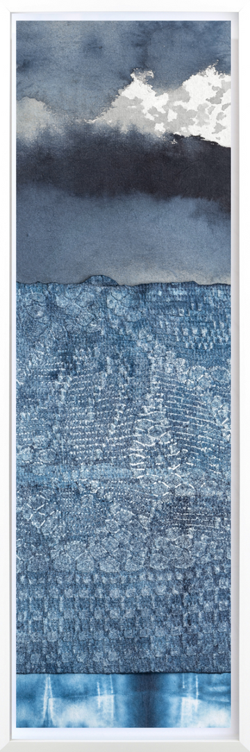 Indigo Panel Art