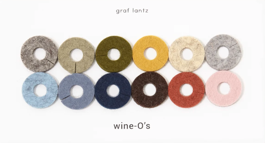 Wine-O's Felt Wine Markers