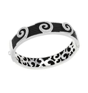 Swirl Rubber Bangle