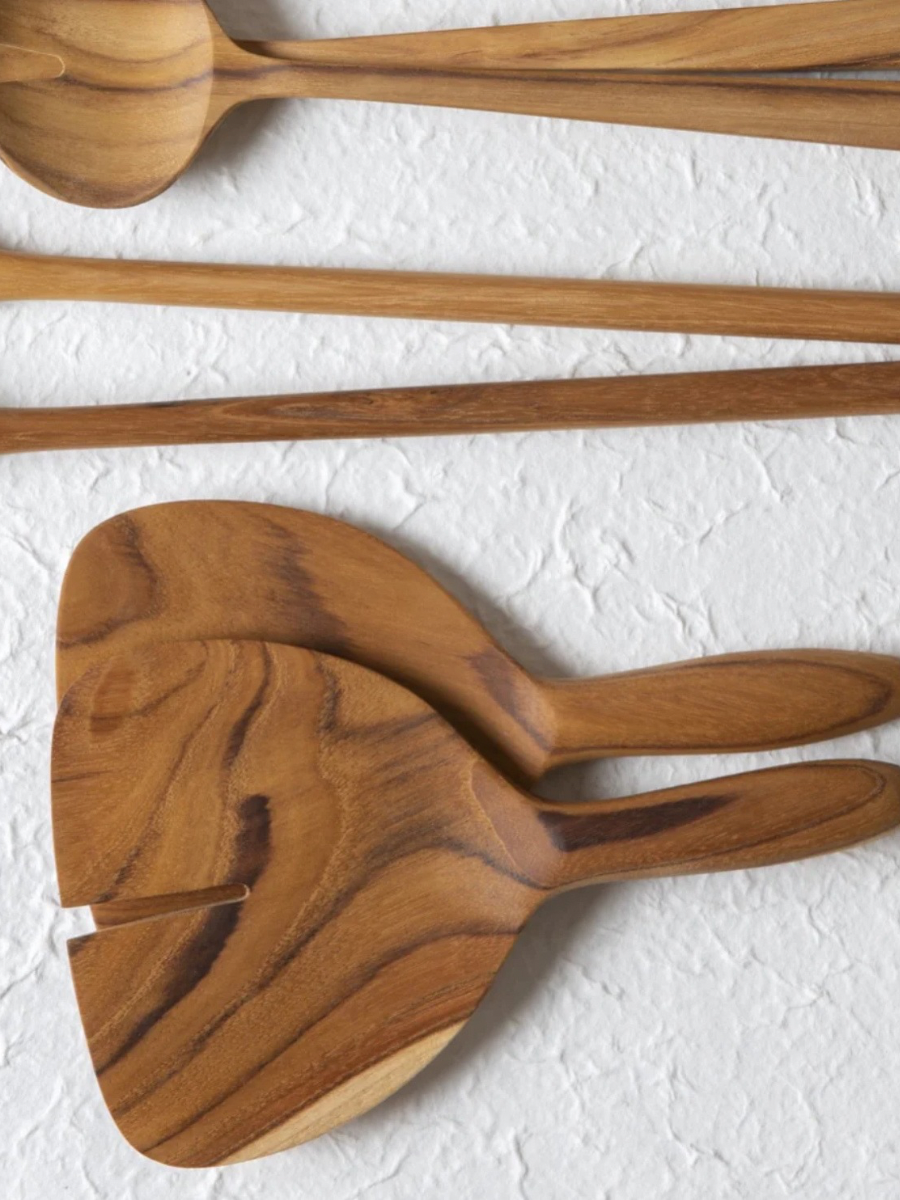 Teak Serving Paddles