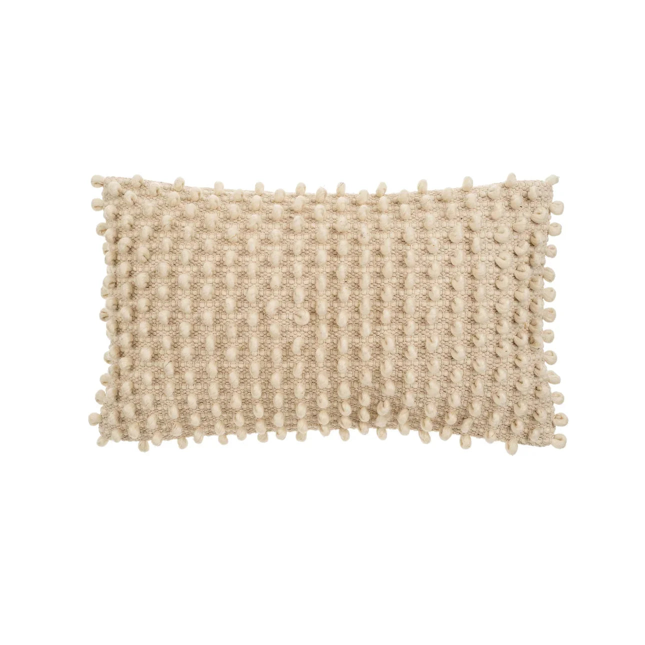 Wool Loop Lumbar Pillow