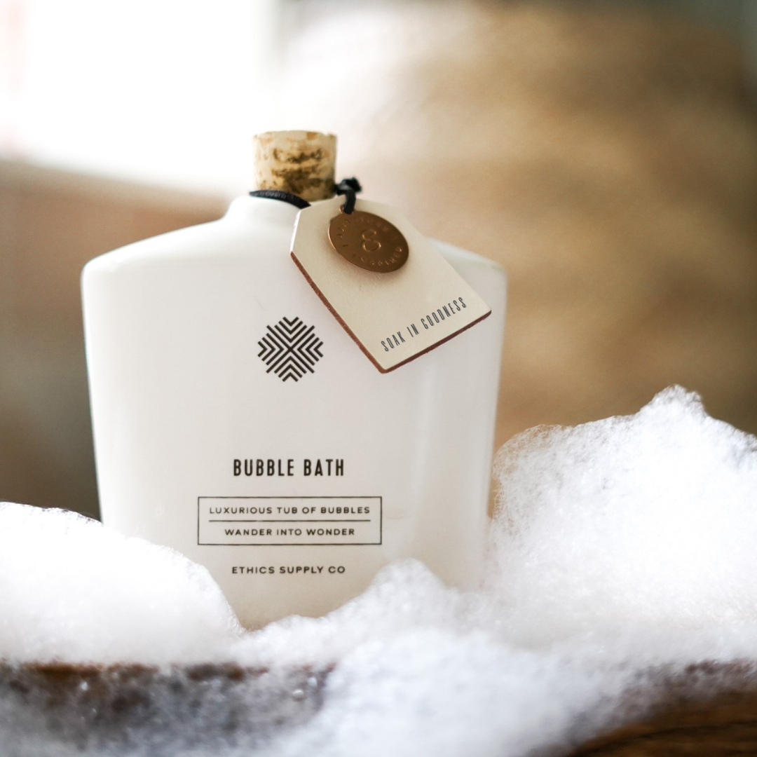 Soak in Goodness Ceramic Bubble Bath