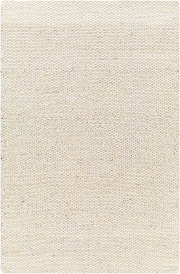 Coil Bleached Jute Rug