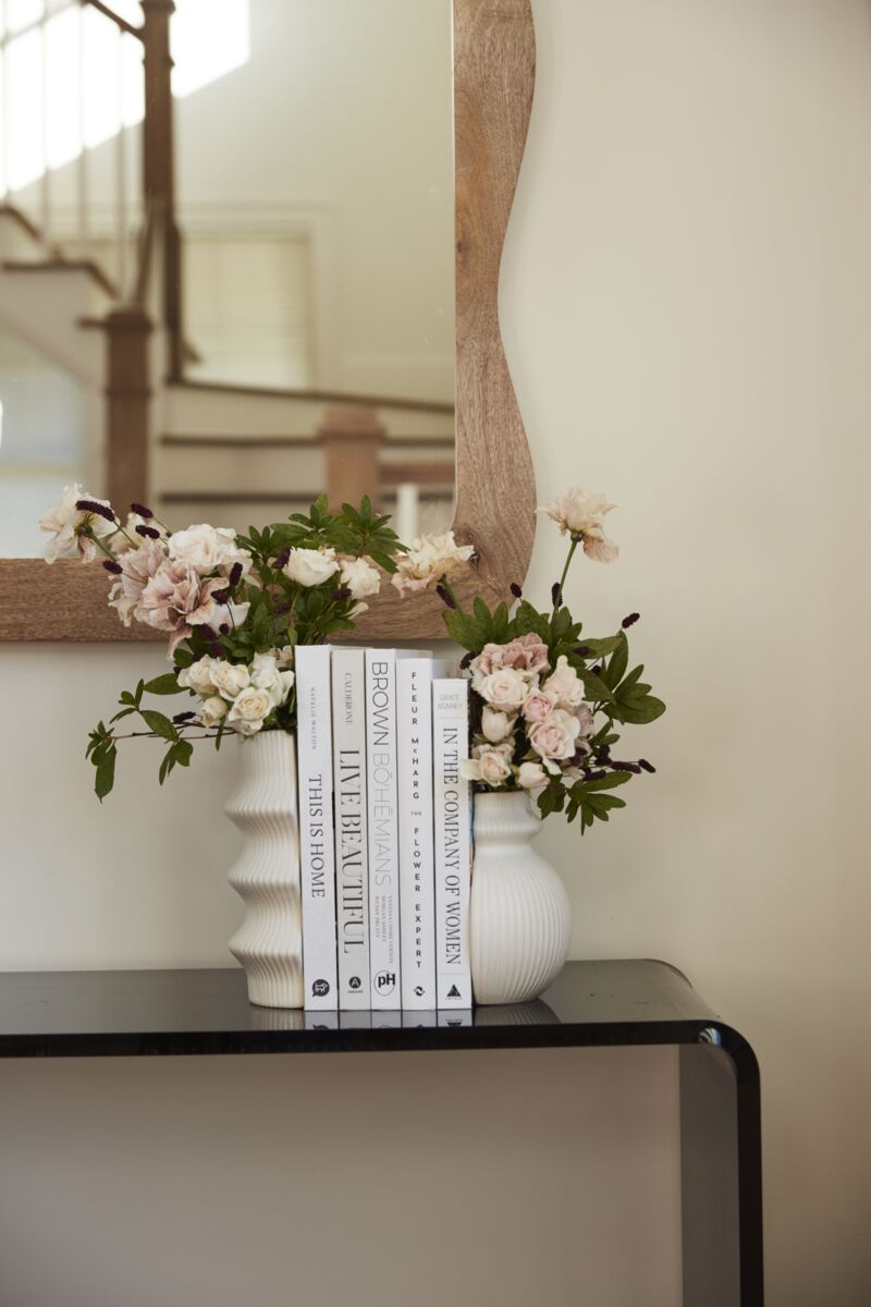 Ceramic Vase Bookends