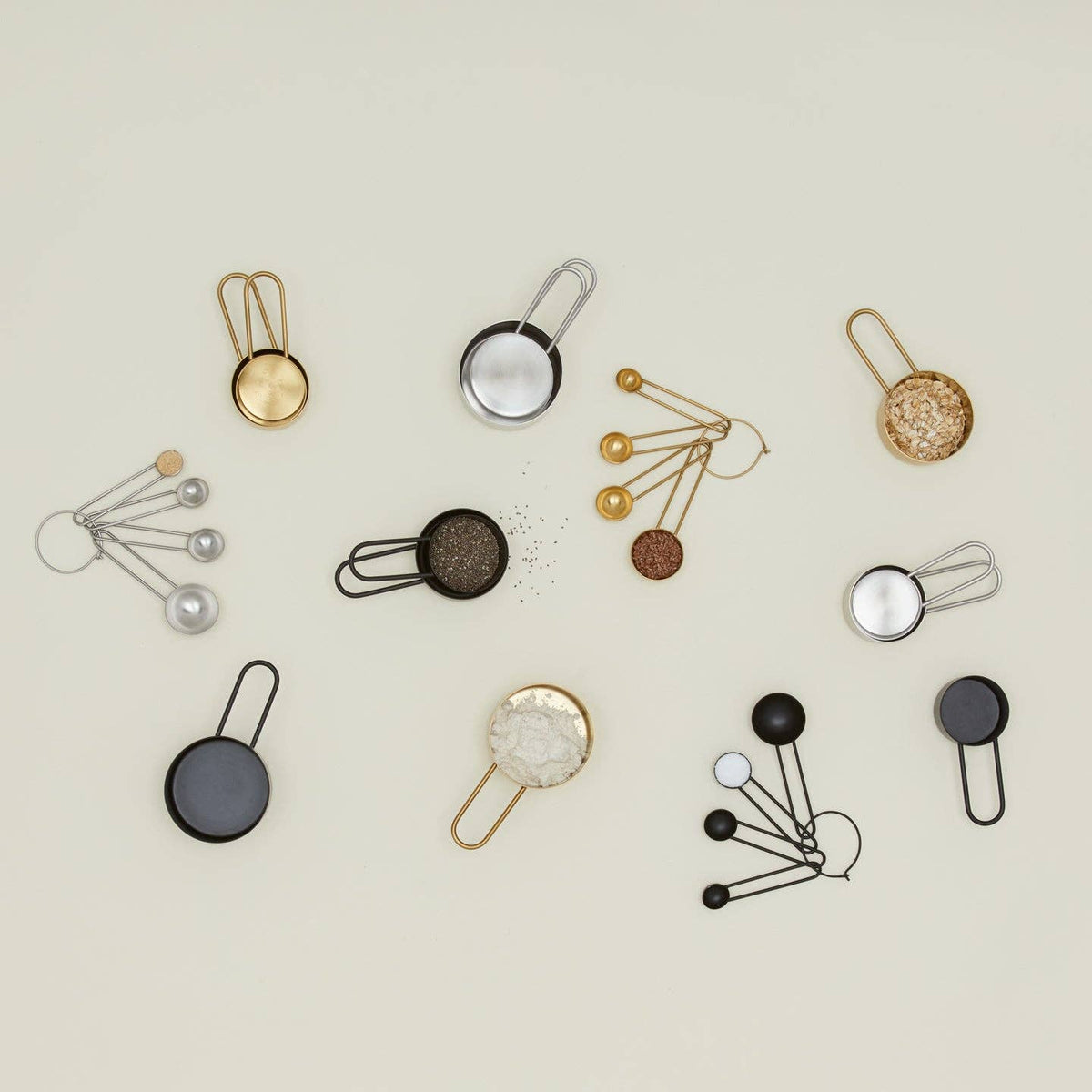 Brass Measuring Spoons