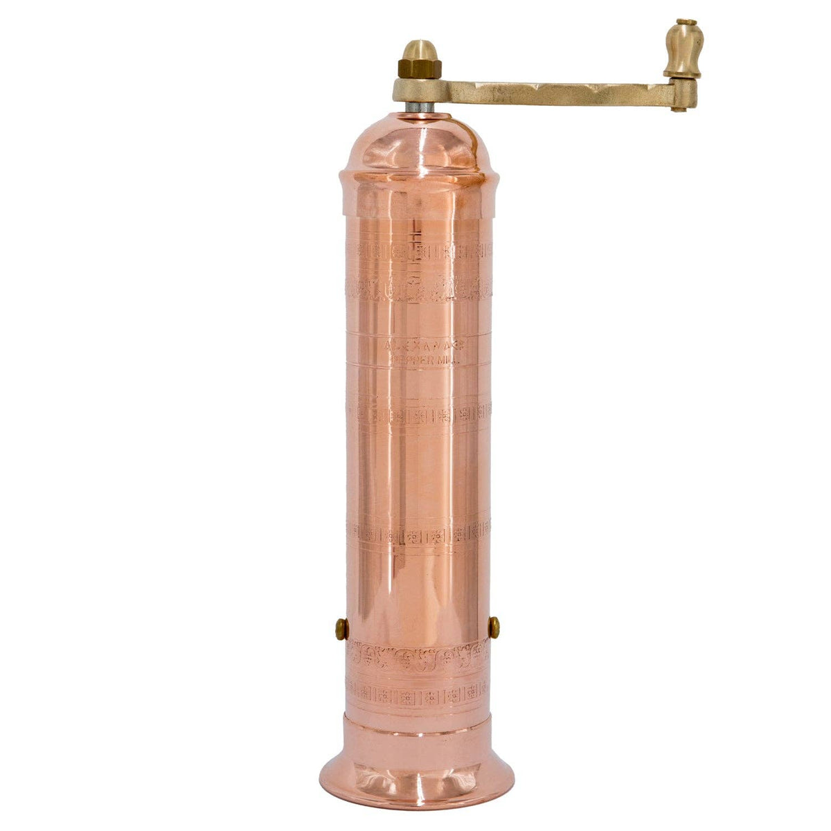 Brass Pepper Mill - 10"