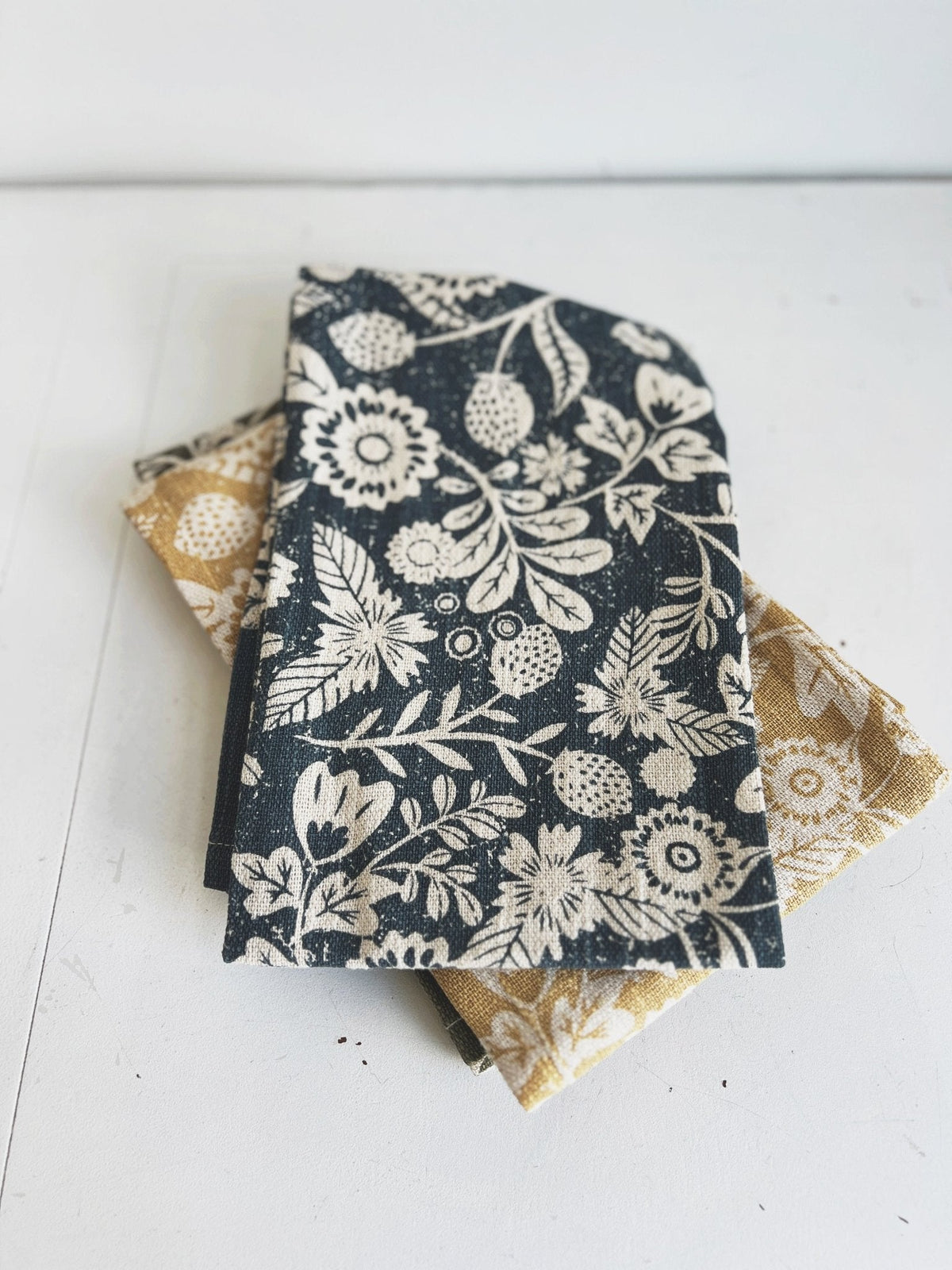 Floral Printed Tea Towel