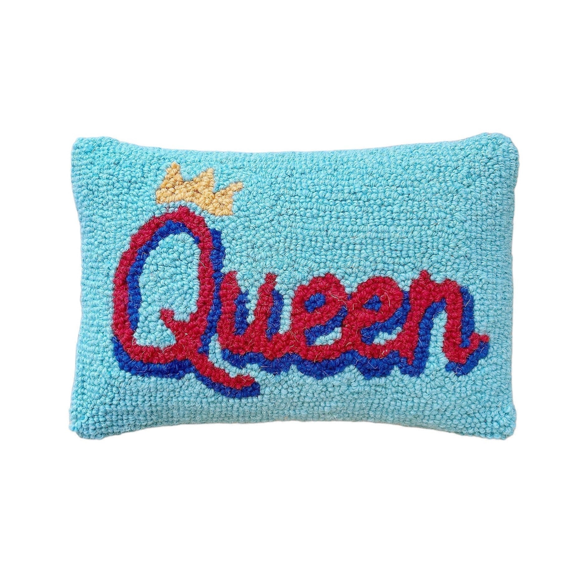 Hooked Queen Pillow