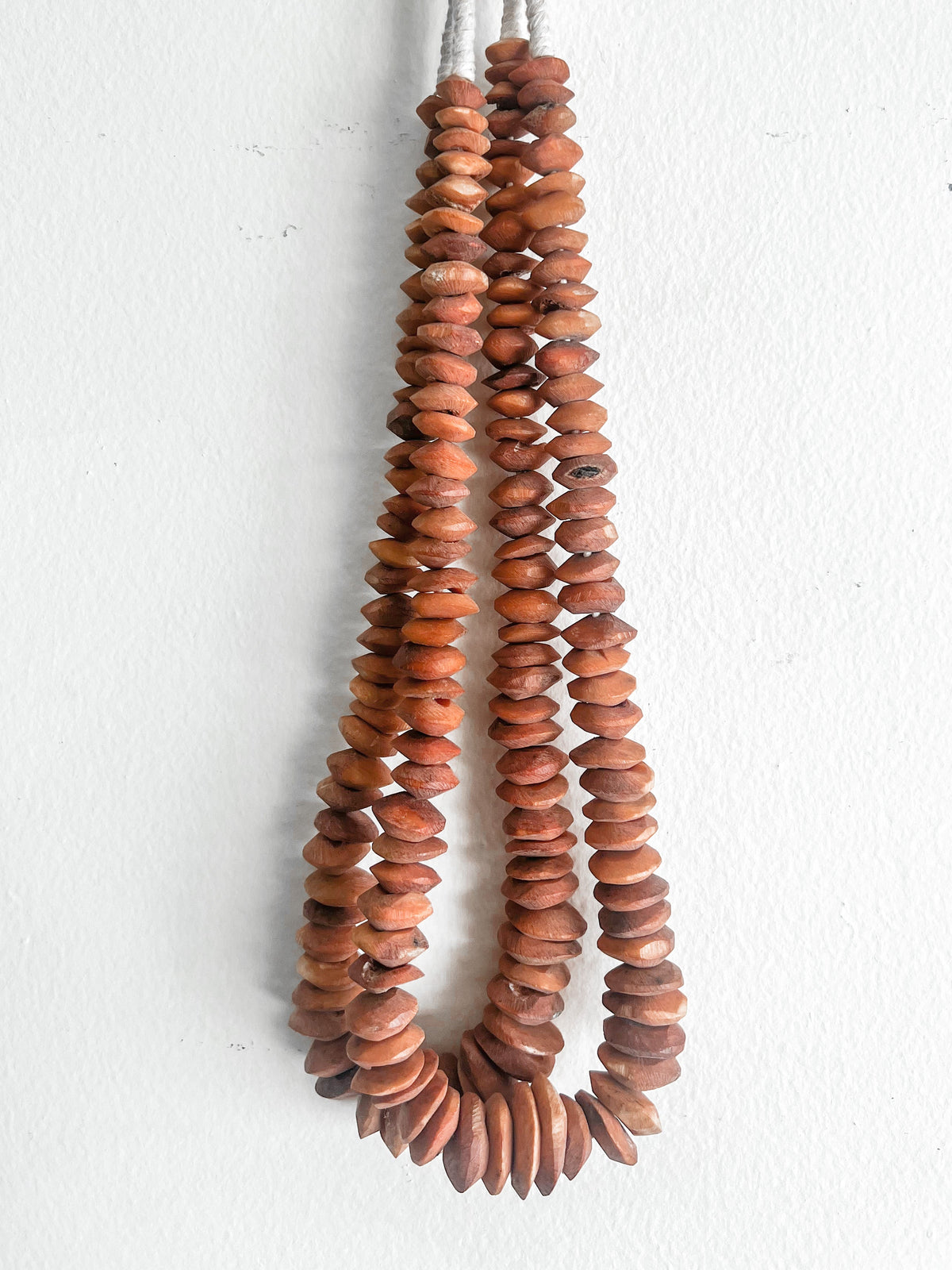 Terracotta Colored Disc Beads