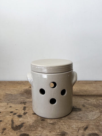Vintage Renault Lidded Onion Pot