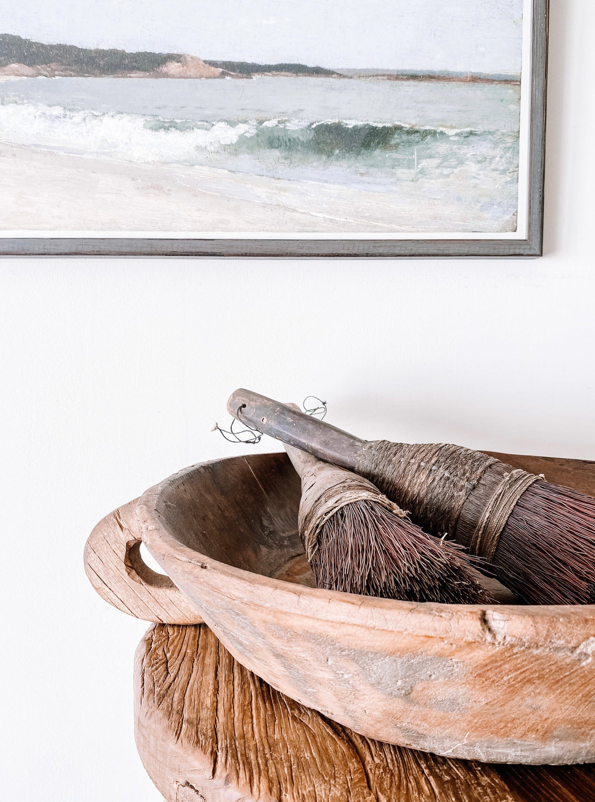 Vintage Round Hand Brush