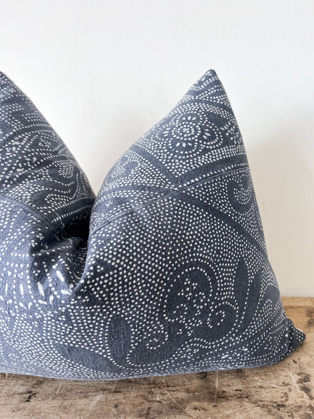 Oversized Rising Sun Navy Pillow