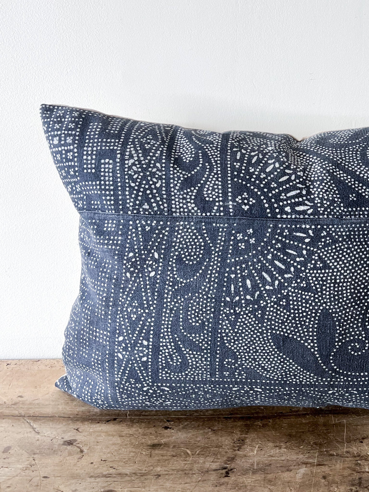 Oversized Rising Sun Navy Pillow
