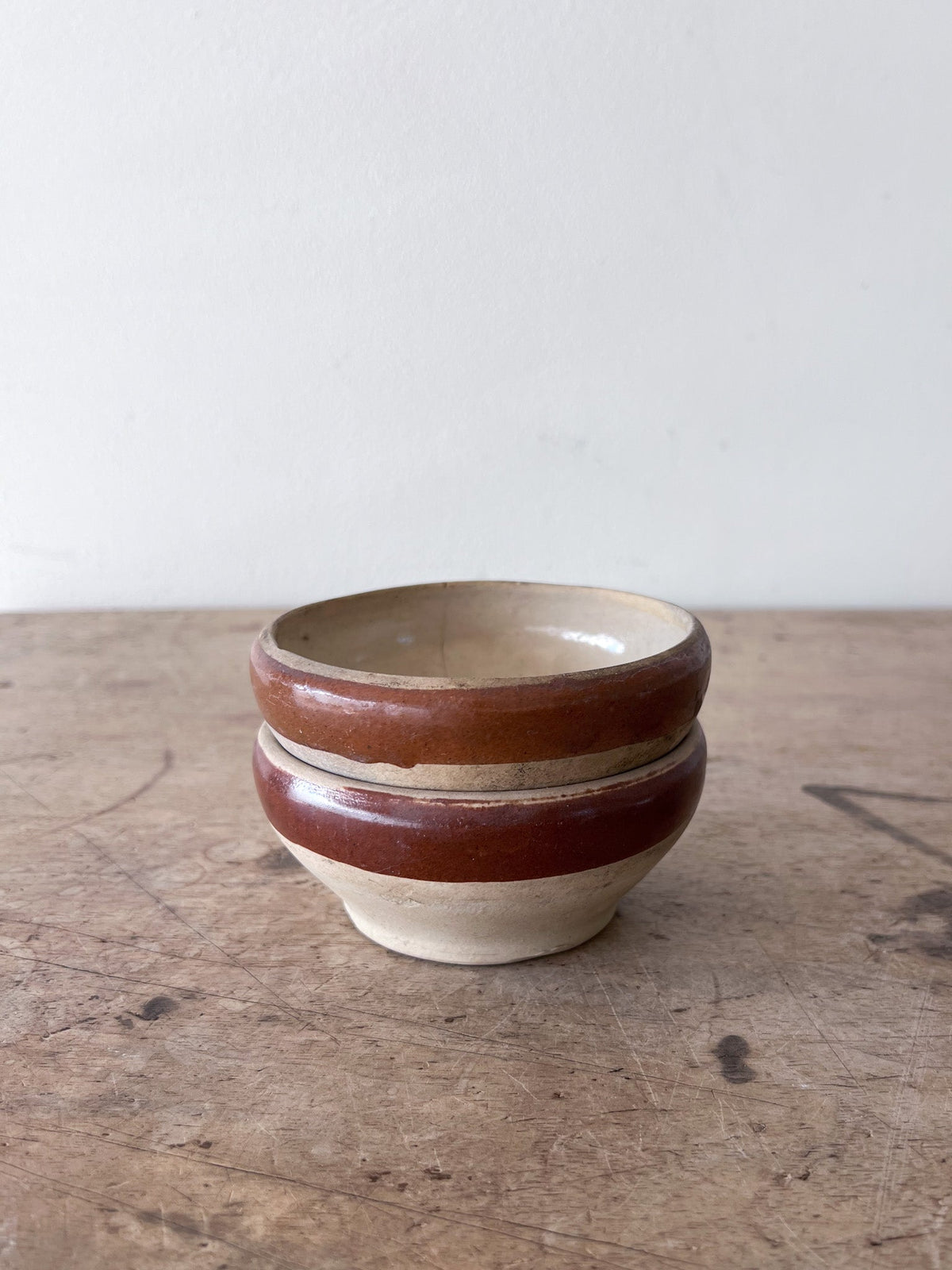 Vintage French Jam Pot-Small Stoneware