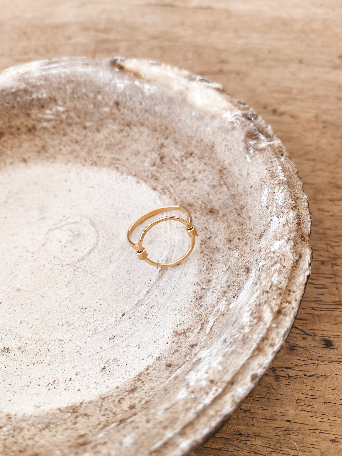 Terra Cotta Saucer - White