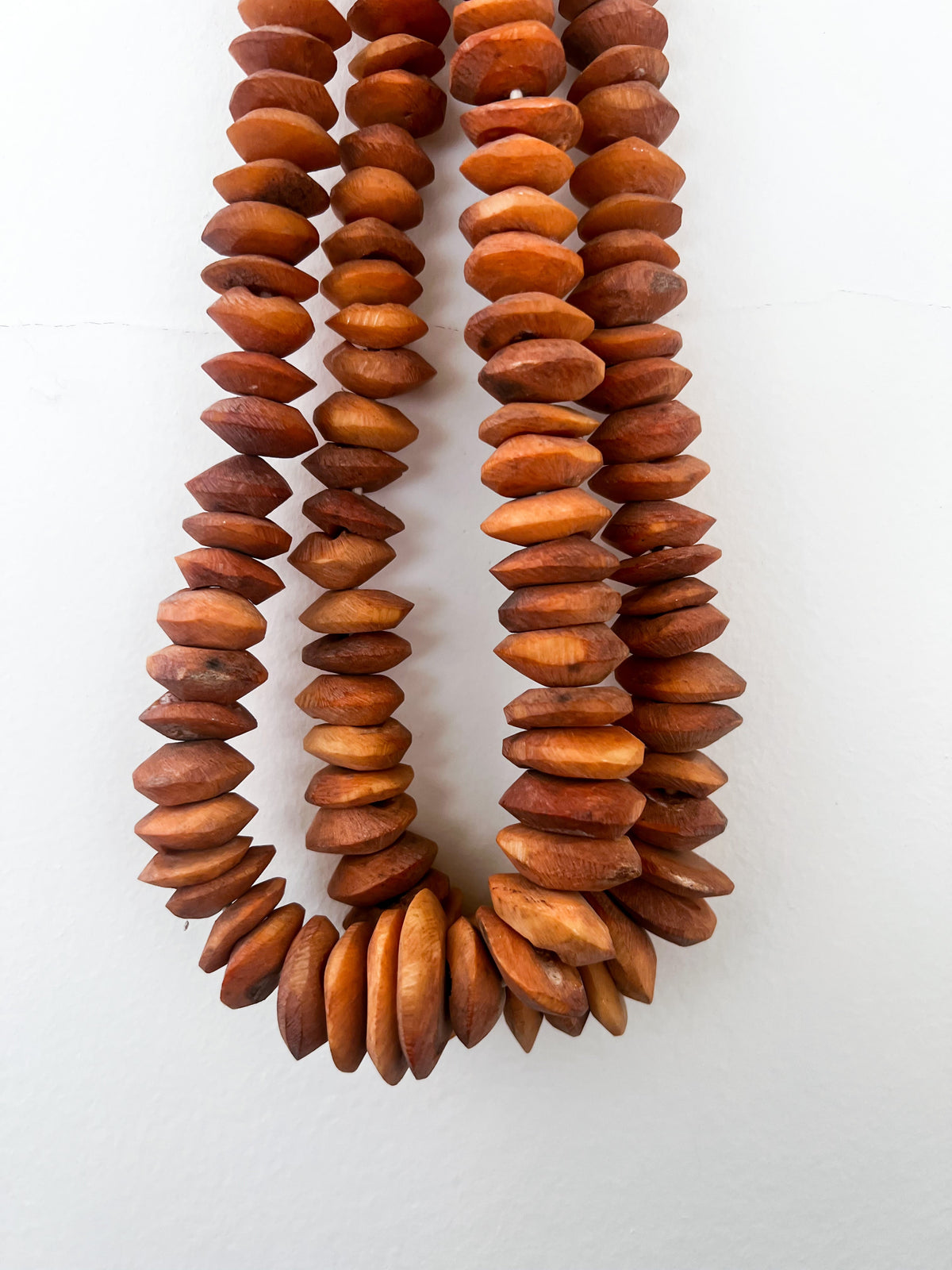 Terracotta Colored Disc Beads