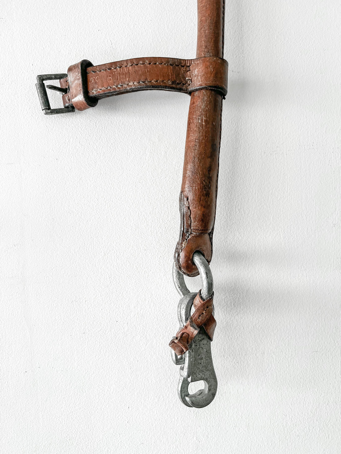 Vintage Horse Tack with Leather