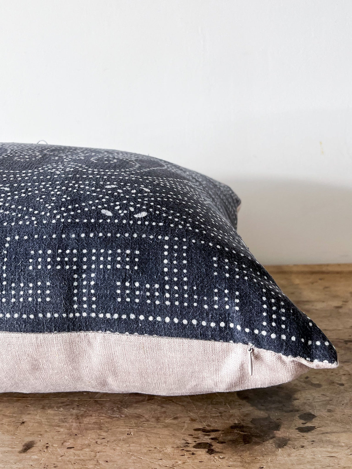 Oversized Rising Sun Navy Pillow