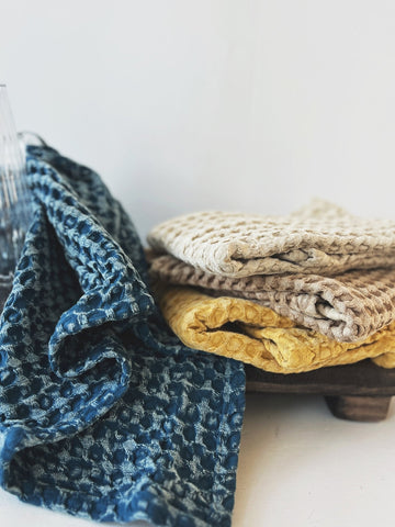 Large Waffle Tea Towel