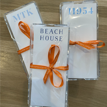 Lucite Note Pad