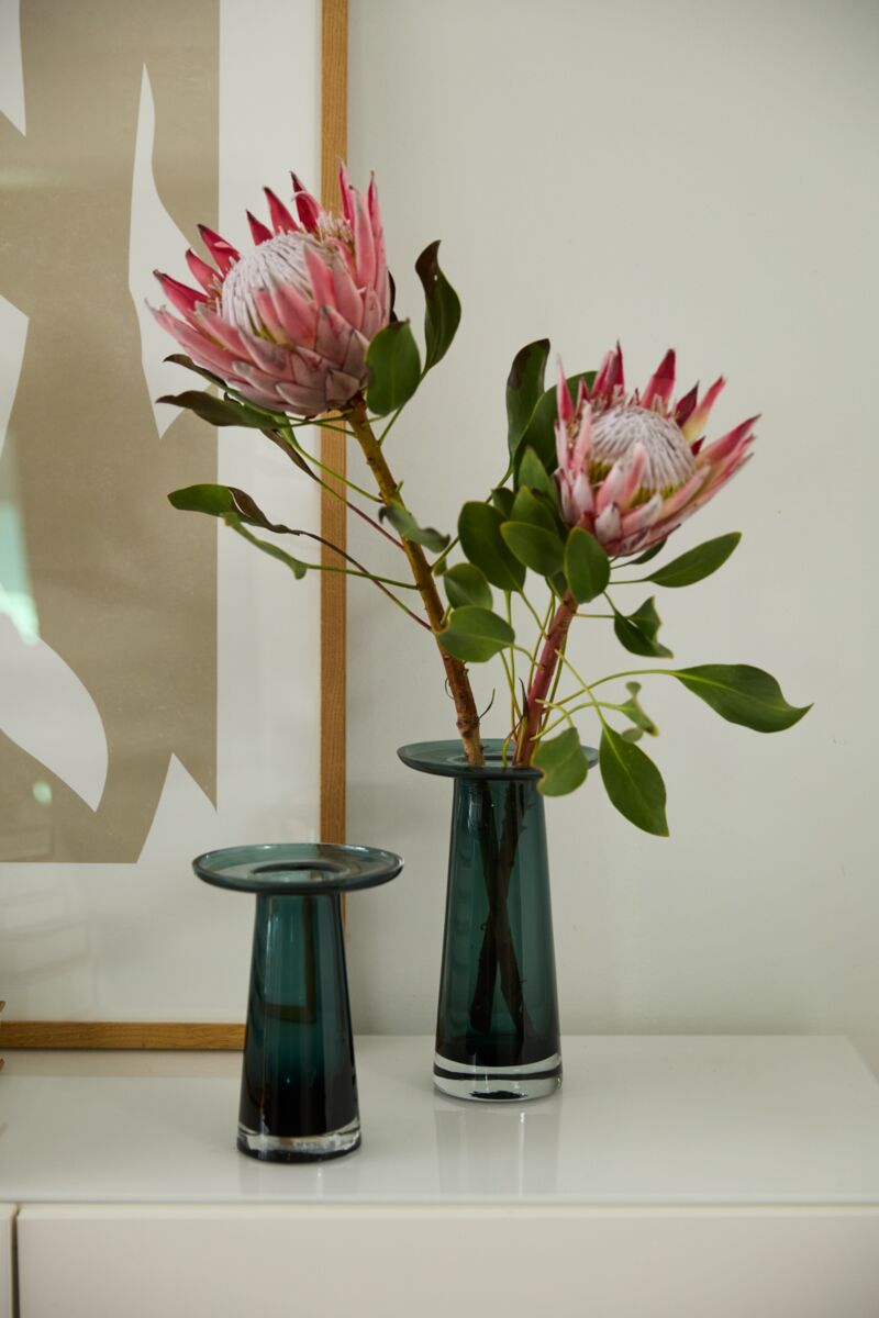 Handmade Soda Glass Vases