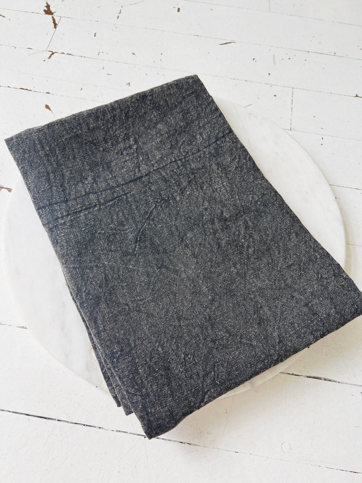 Stonewashed Linen Tea Towel