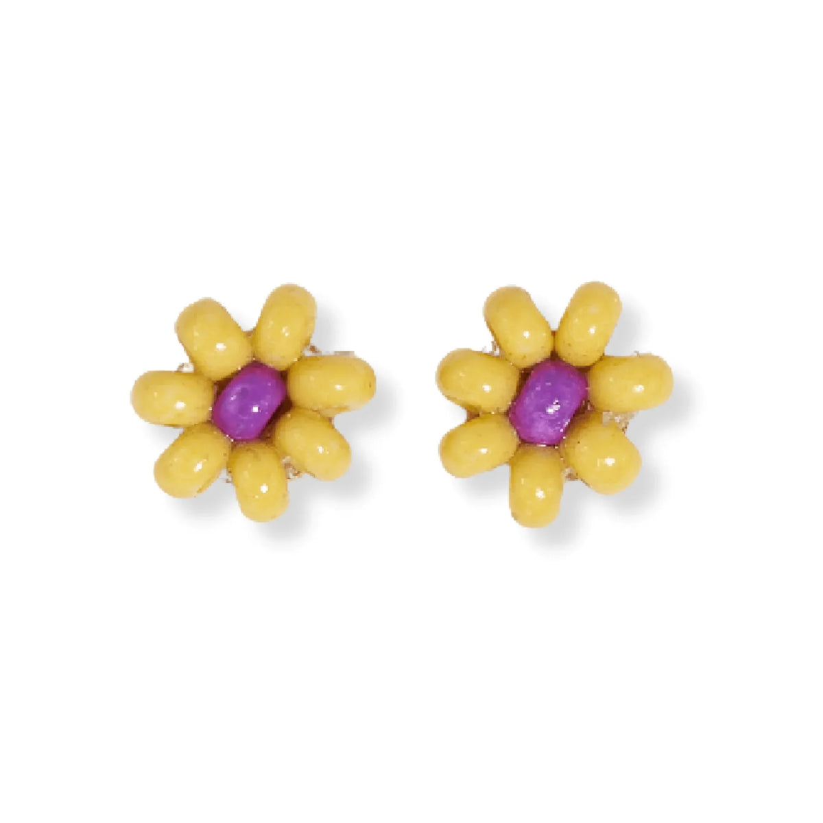 Ink + Alloy Beaded Earrings
